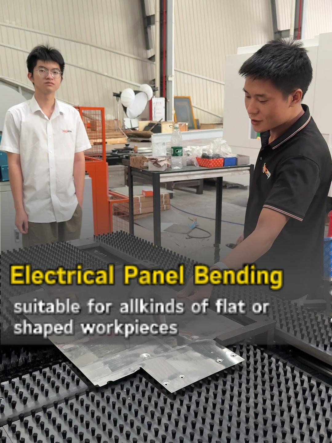 Electrical Panel Bending Center On-Site Footage#bending #bendingmachine #Metalwork #panelbender #BendingCenter #BendingMachine #Metalworking #HowItWorks