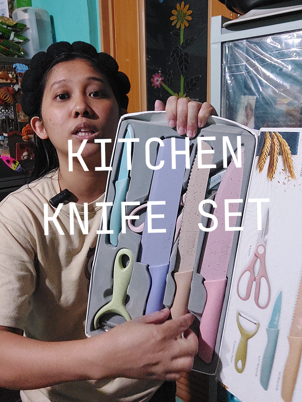 6pcs knife set.. Grabe ang mura nalang.. #knife #knifeset #kitchenknife #kitchenknifeset #6pcsknifeset 