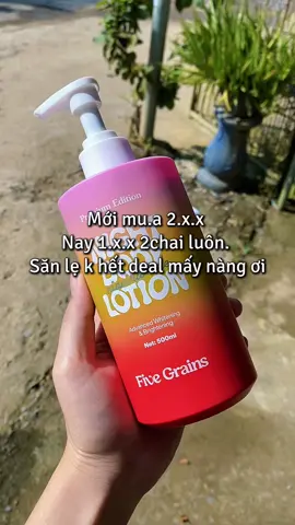 Kem dưỡng body #fivegrains #kembodytrangda #kemduongtrangdabody #xuhuong #salegiuathang 
