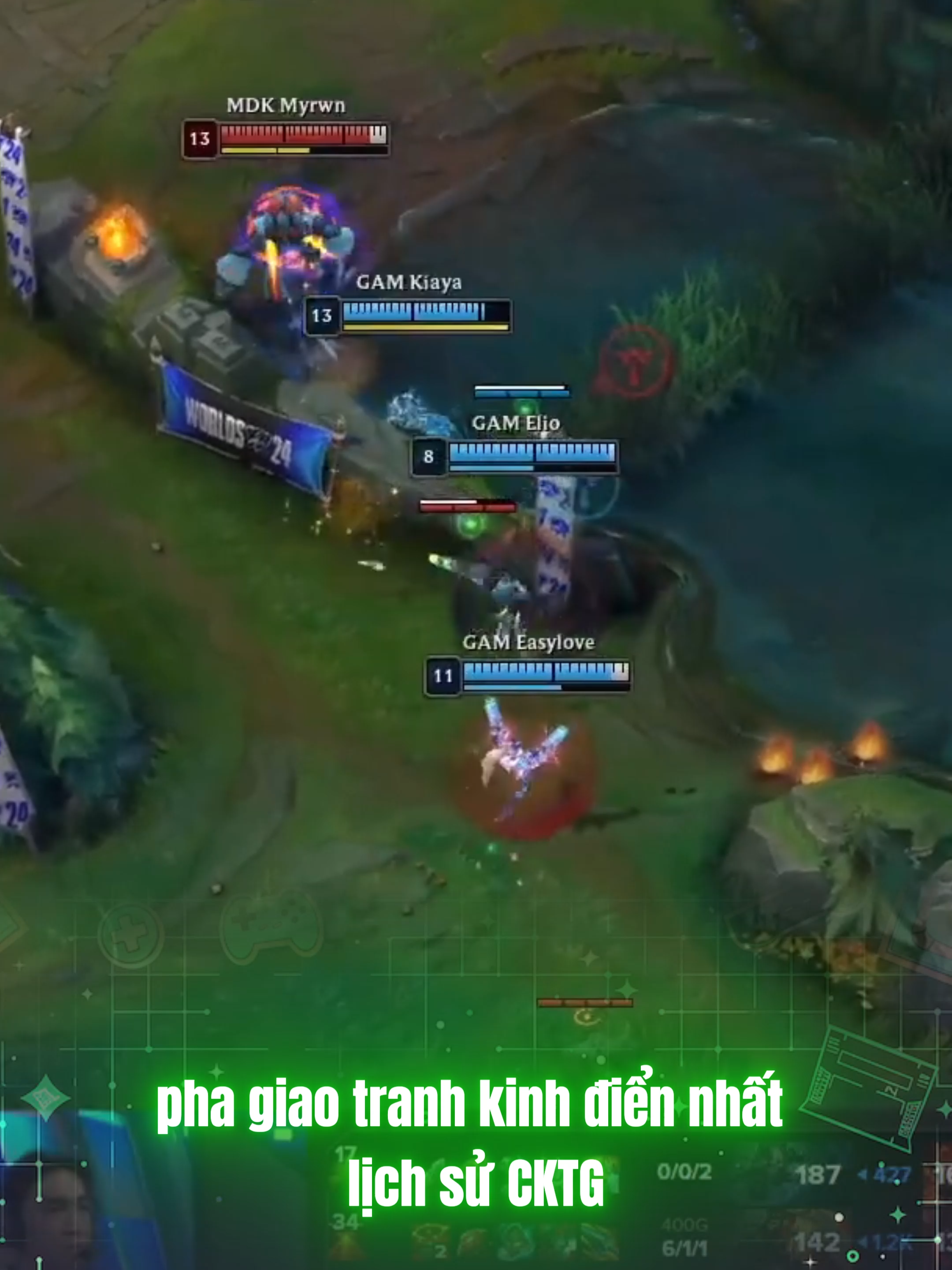 pha giao tranh kinh điển nhất lịch sử CKTG #game #gamelade #cktg #gam #lmht