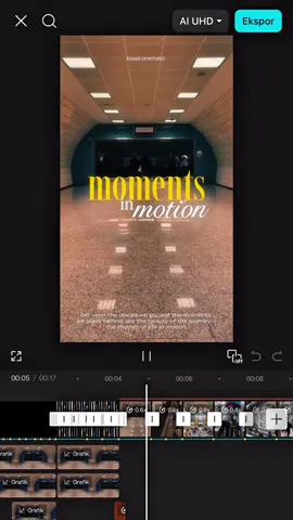 #CapCut Moments in motion #edit #tutorial #templatecapcut #cinematic 