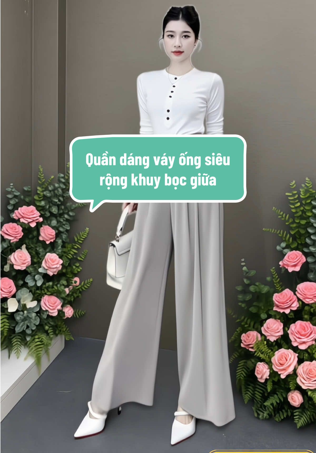 Quần đẹp chân ái nha chị em #quanongrong #quanongrongnu #quansuongnu #thoitrangtiktok #viral 