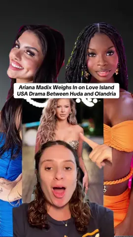 This is wild... #loveislandusa #arianamadix #huda #olandria 