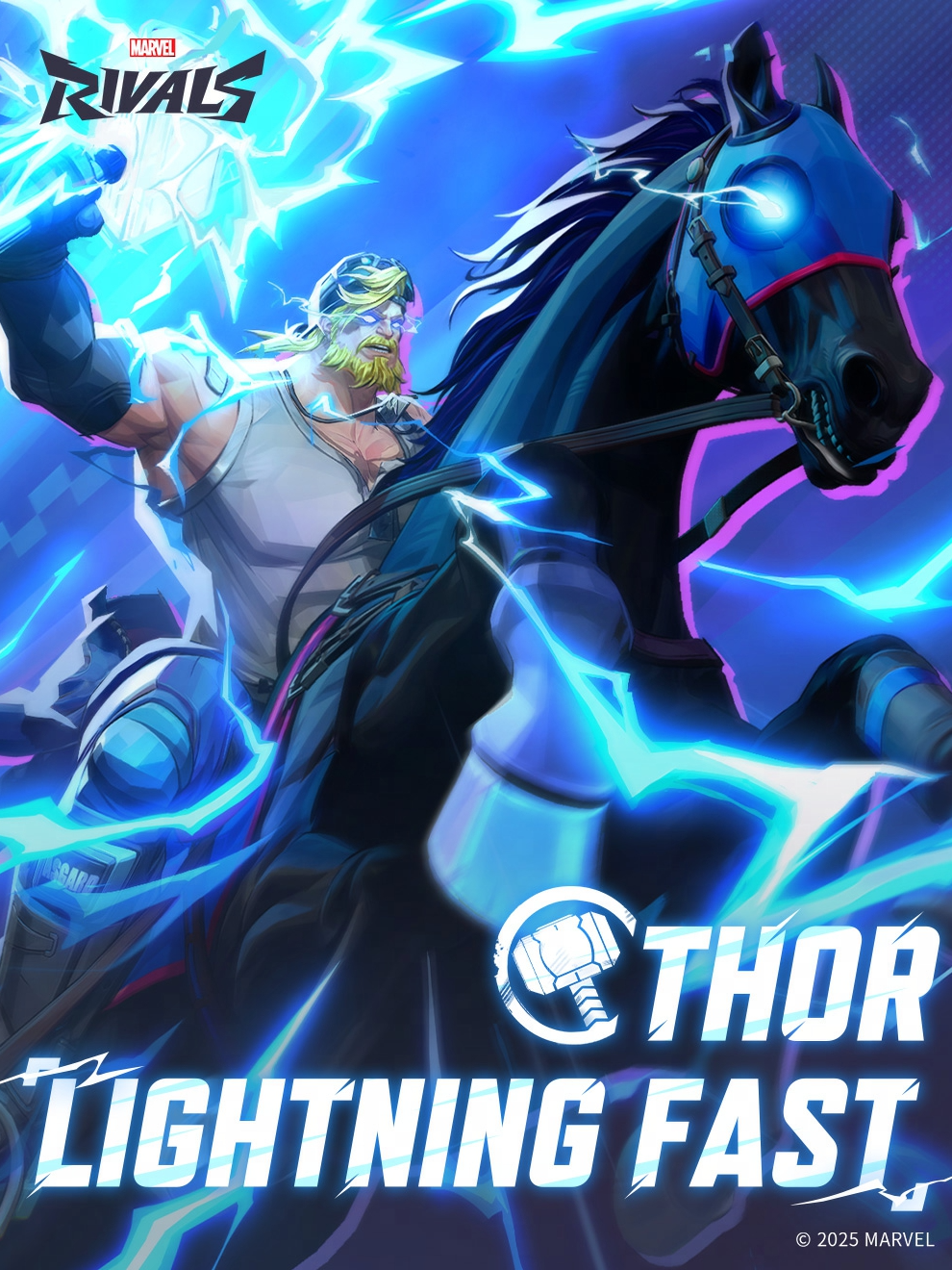 Race the storm itself | Thor Lightning Fast Costume Reveal | #MarvelRivals