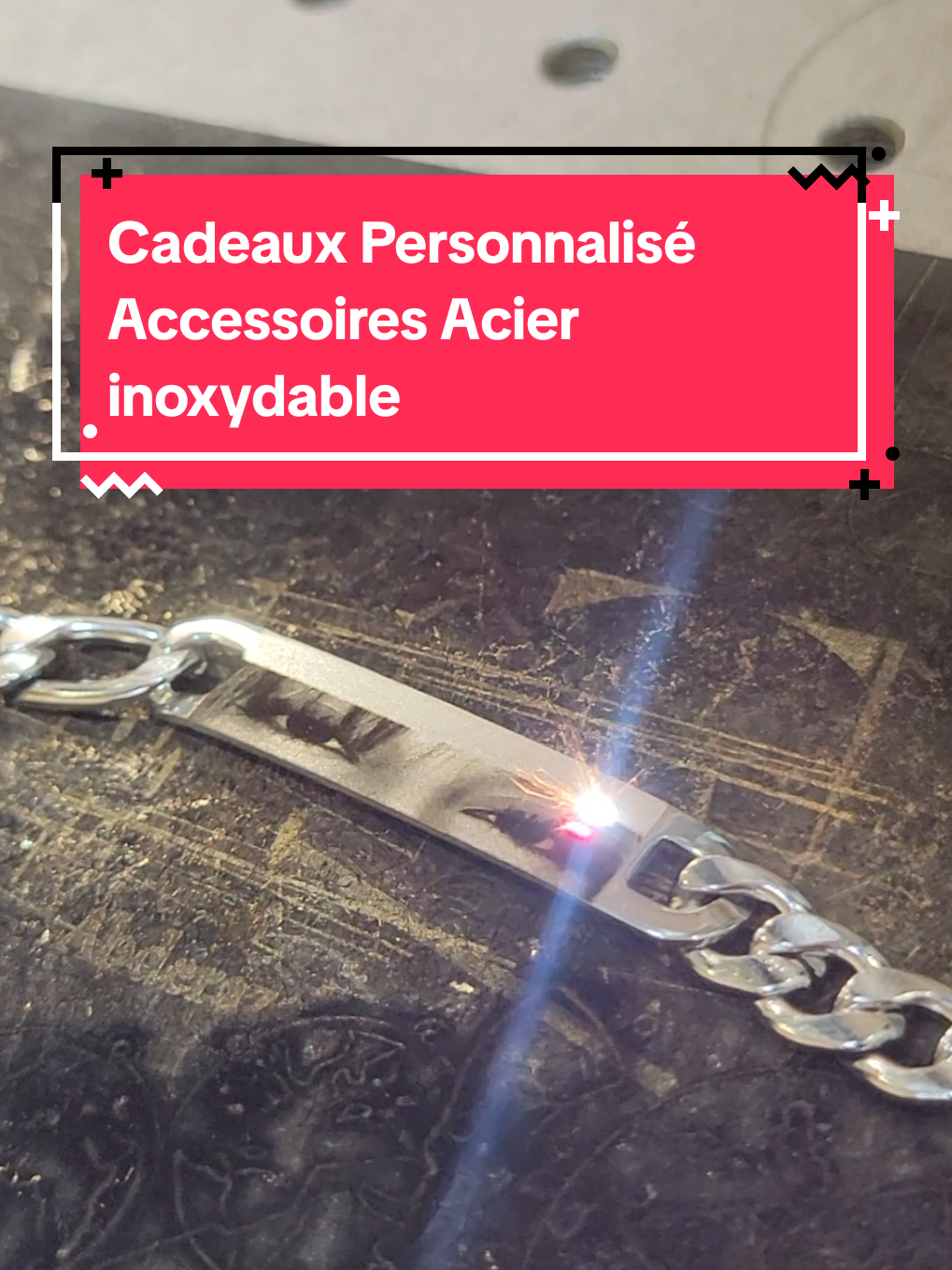 Cadeaux Personnalisé  Accessoires Acier inoxydable  #fyp #dzpower #bijoux #وهران #oran 