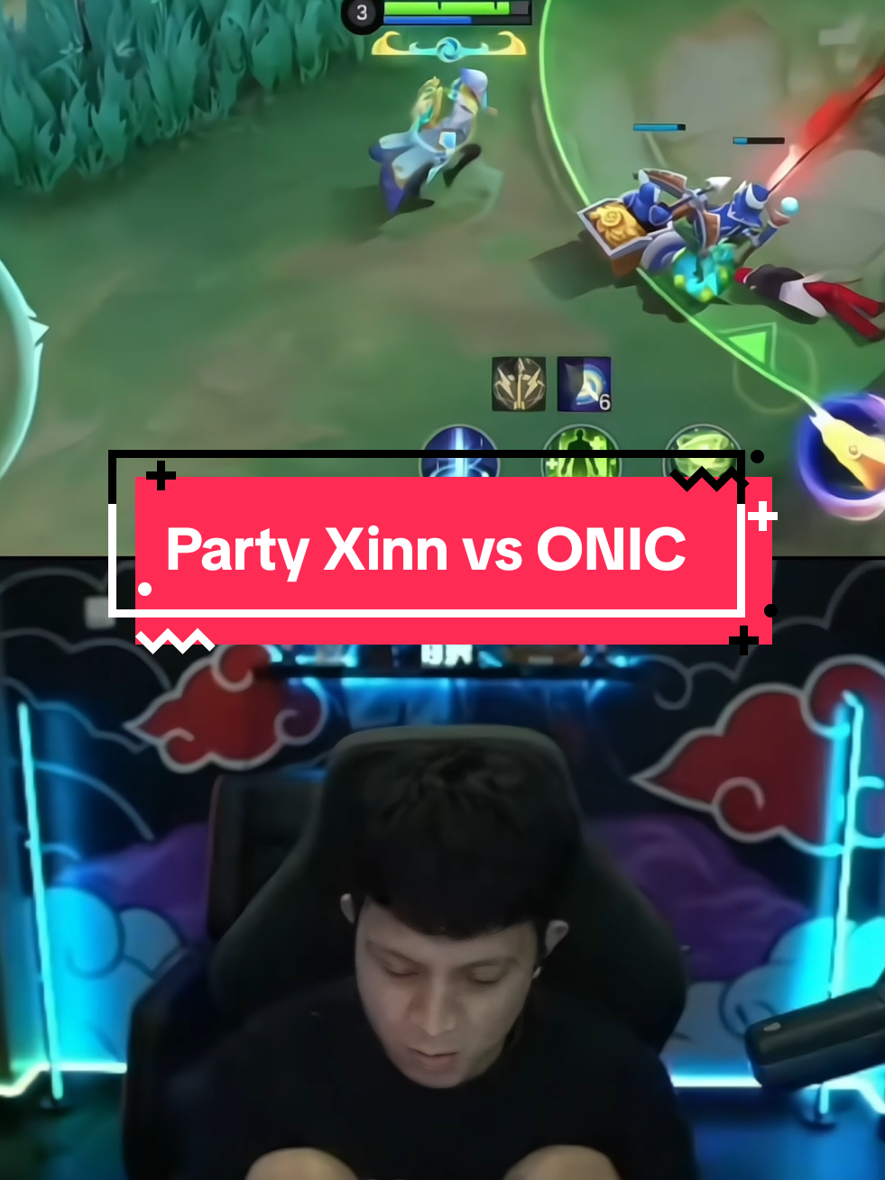 Party bang Xinn nabrak ONIC😱🥶 Pembuktian Guru vs Murid brok #xin #onicesport #skylar #MLBB9TH #MLBB 