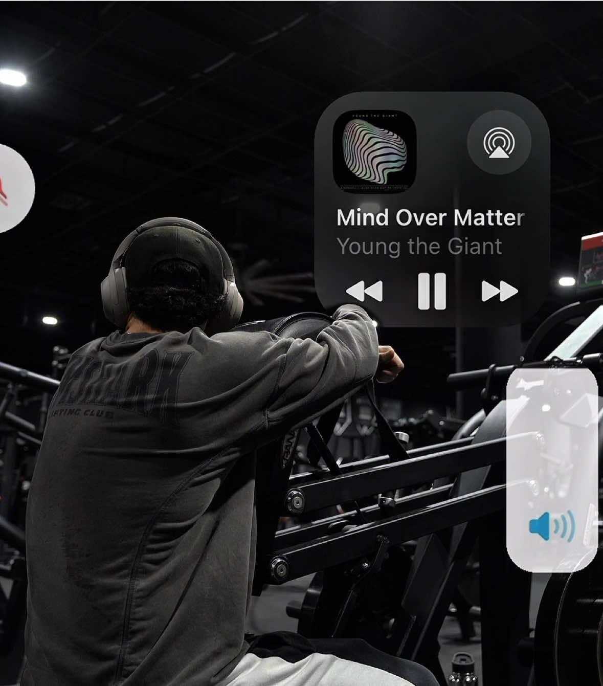 Mind over matter | #gymrat #workout #cinematography #mindovermatter #lifting 
