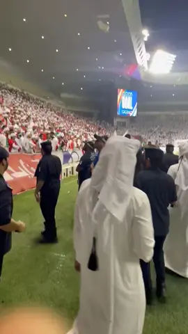 Qatar 🇶🇦 beats UAE 🇦🇪 2-1 in Doha to secure their spots in the World Cup qualifiers!! The UAE fans were not happy!! #qatar #uae #worldcupqualifiers2026🌎️ 
