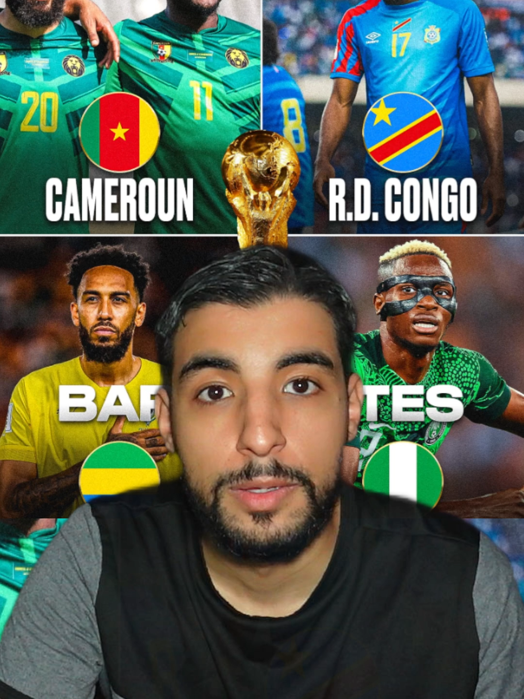 Les Barrages en Afrique pour les qualifications à la coupe du monde 2026 !  🤯 | Cameroun vs RDC, Nigeria Gabon