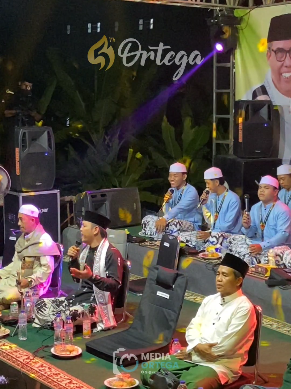 MATAHARINYA DUNIA ustad@munaofficia X Hadroh ORTEGA  SPESIAL HARLAH ORTEGA KE 5th Support AudioSoundSystem @Fajar Audio Soundlighting  #ustadmuna #gandrungnabi #azzahir #hadrohortega #fypシ 