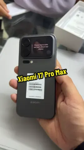 Xiaomi 17 Pro Max Hand On 🔥 ពណ៌​ខ្មៅ #xiaomi17promax 