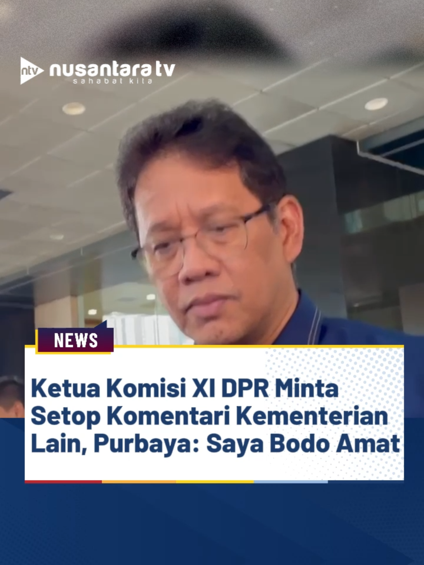 Menkeu Purbaya merespons tanggapan ketua Komisi XI DPR, Misbakhun menyebut Purbaya harus berhenti mengmentari kementerian lain. Dengan spontan, Purbaya mengatakan dirinya hanya memastikan anggaran yang ia berikan ke kementerian terserap dengan baik. Jika tidak, ia akan menarik anggaran tersebut.   --------------- NRF #Purbaya #MenkeuPurbaya #Misbakhun #DPR #nusantaratv #Nusantaratvsahabatkita