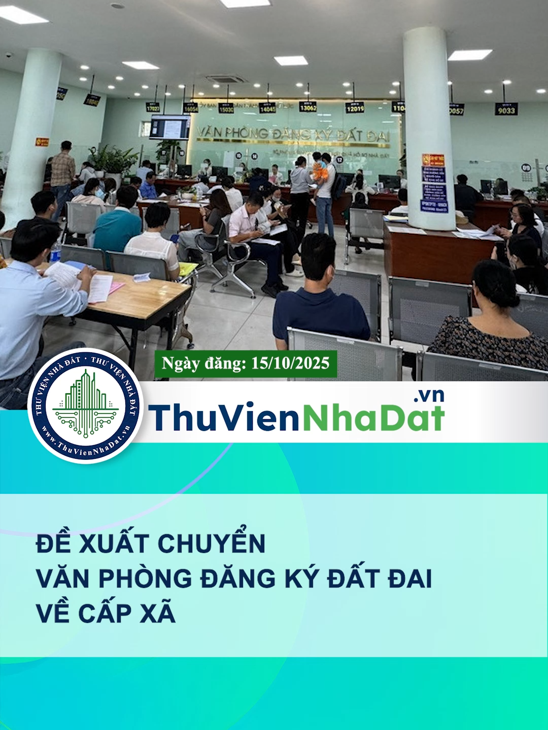 ĐỀ XUẤT CHUYỂN VĂN PHÒNG ĐĂNG KÝ ĐẤT ĐAI VỀ CẤP XÃ #ThuVienNhaDat #TVNĐ #learontiktok #hoccungtiktok #niemtinso #ChamMaChac
