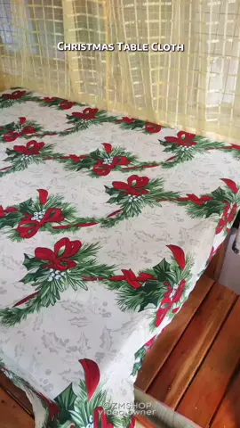 Ganda ng quality at napakamura ng christmas table cloth nato mhiii😍  #christmastablecloth #tablecloth #tablecover #christmasdecor #christmasdecorations 