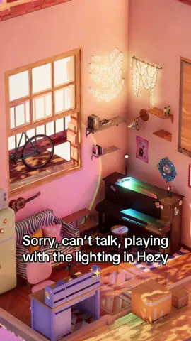 Nothing better than adding a little ✨glow✨ to a newly refurbished room! #interiors #cozygame #decoratinggame #cozygaming #hozy