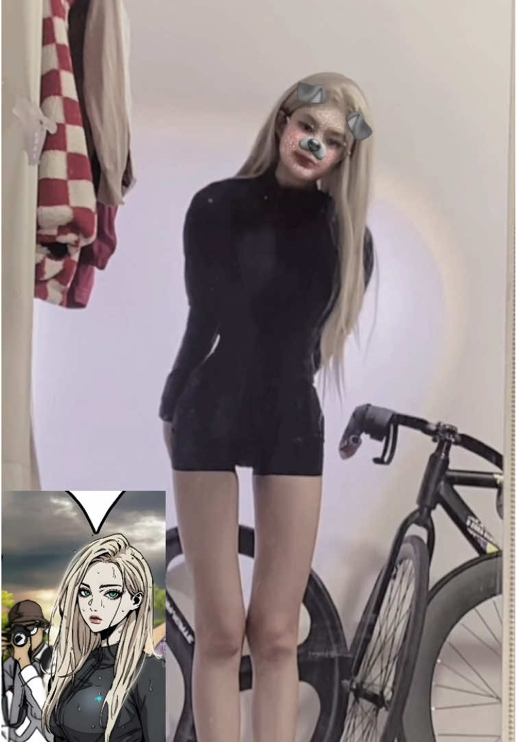 คิดถึงการถ่ายคอสหน้ากระจกมาก #shelly #shellyscott #windbreaker #windbreakerwebtoon #cosplay 