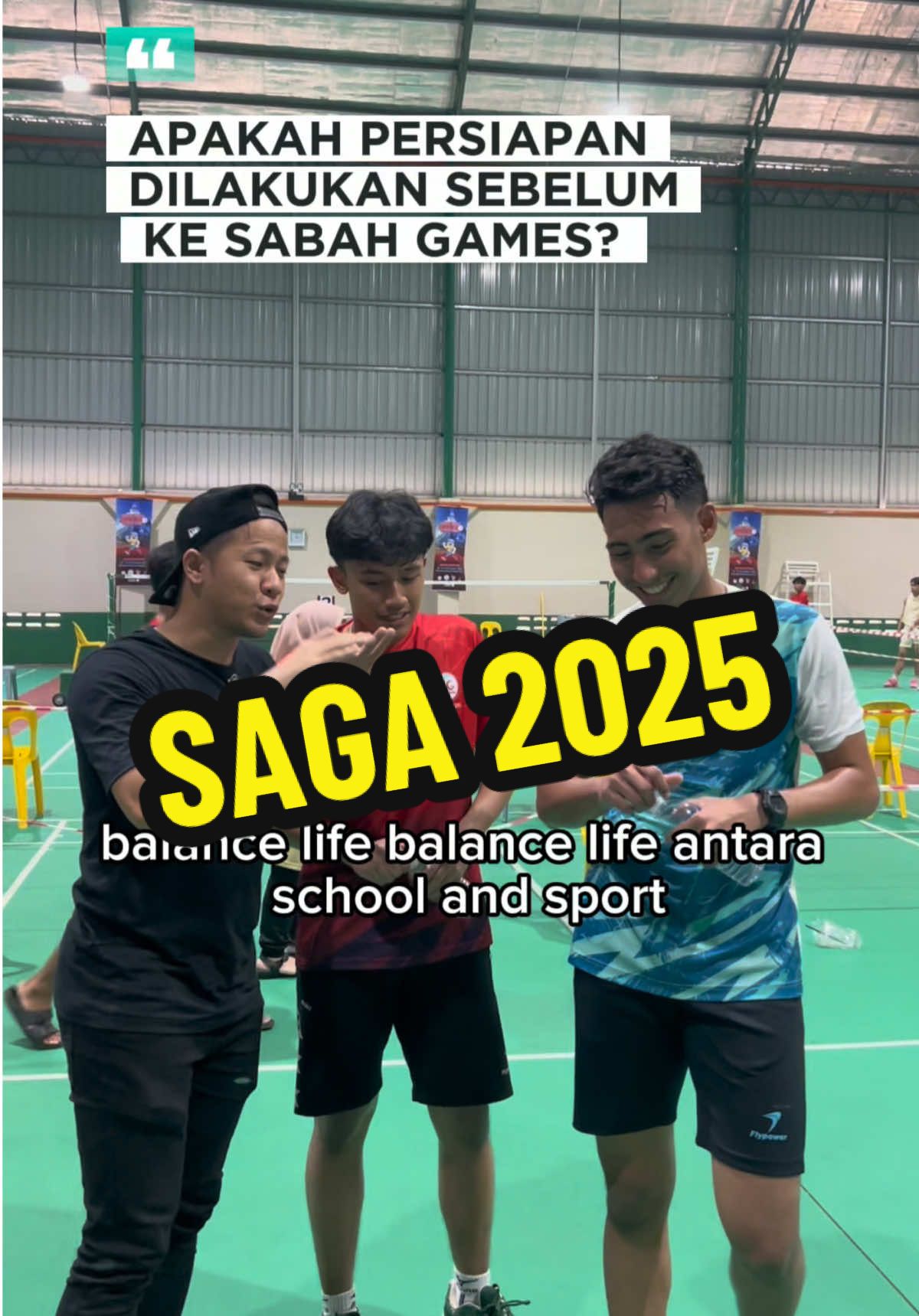 Tahniah Daniel & Adryan melangkah ke peringkat seterusnya 🔥 . Masih muda & jauh perjalanan yang penting tidak pernah putus asa 😎 . Mana atlet-atlet saga, komen di ruang bawah apa sukan yang kamu sertai 😎 #fyp #sabahgames2025 #saga2025 #saga2025tawau 
