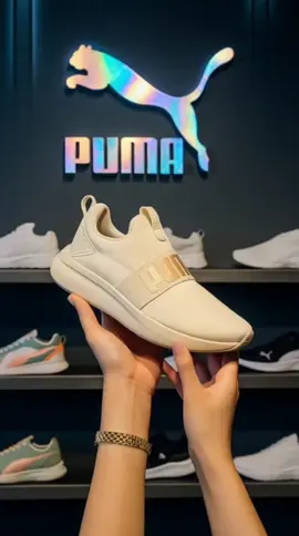PUMA Sepatu Slip-On Softride Enzo Evo White Gold #fyp #viral #sepatu #original #terlaris 
