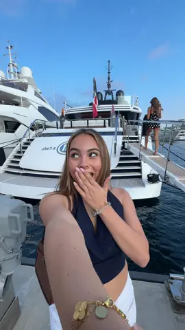kann es immernoch nicht ganz realisieren 🥹🍾🛥️  #Vlog #yacht #urlaub #fyp 