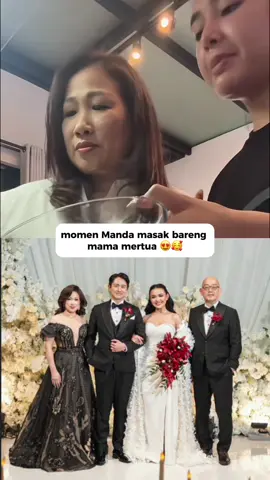 mantu sm mertua hbs masak bareng  #amandamanopo #kennyaustin #fyp 