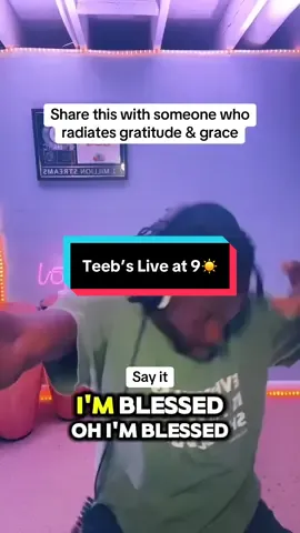 #teebsliveat9 #432hzmusic #healingaffirmationsdaily #tiktoklive 