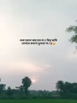দেখা হয়তো আর হবে না.!! কিন্তু আমি তোমাকে কখনো ভুলবো না.!😅❤️‍🩹 #foryou_ #foryoupage #trending_ #vairal_ #1million_tik_tok