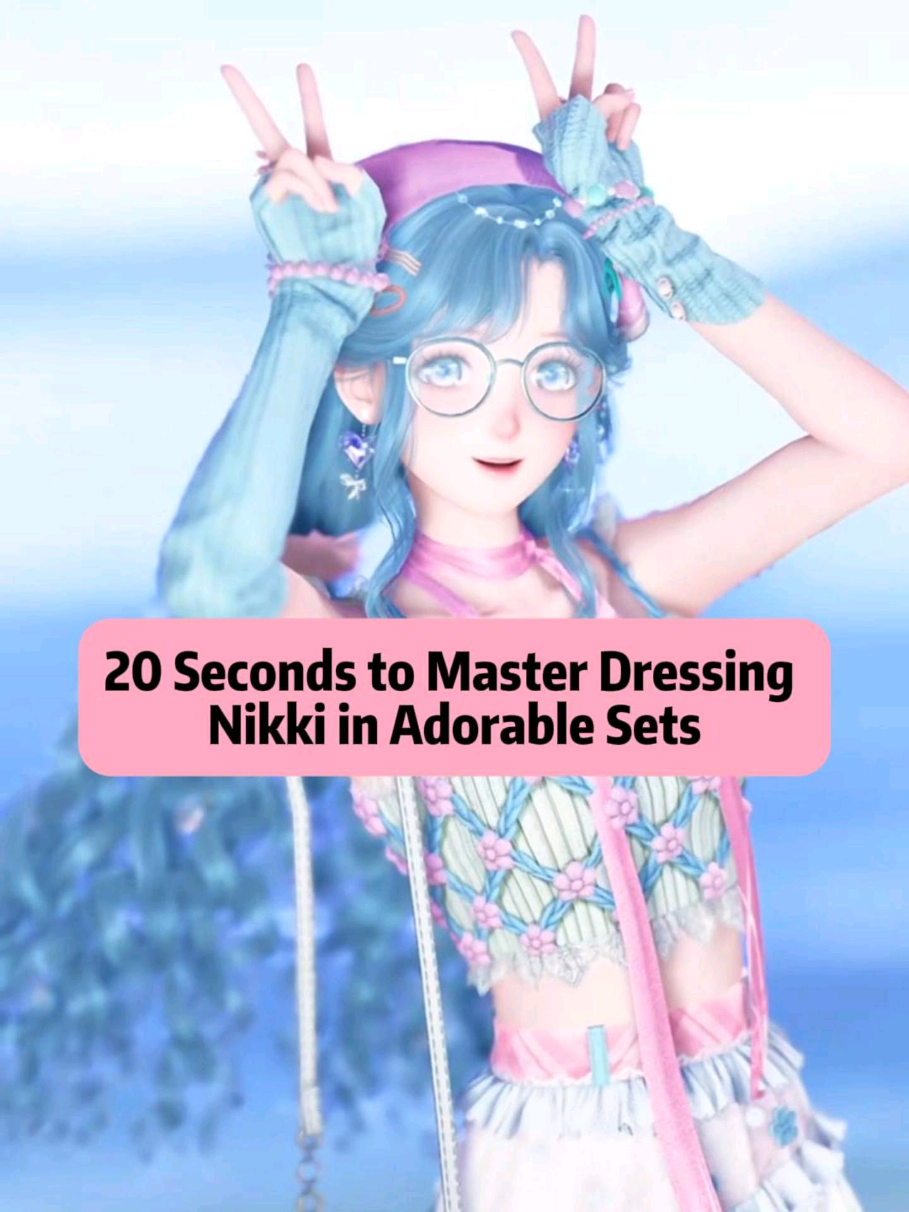 Nikki! You're just like an adorable blueberry cupcake! 【infinity nikki】#infinitynikki #nikki #GoldenSeason #aesthetic #fyp 