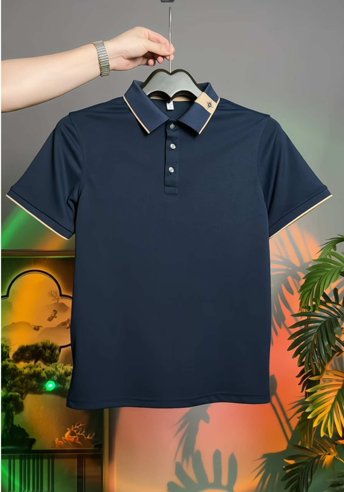 Áo Polo Cotton Ngắn Tay, Thời Trang Mùa Hè, Dành Cho Nam #aopolo #aopolonam #thoitrangnam #viralvideo #xuhuong 
