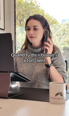 Chez MeilleursBiens, on est très proches de nos mandataires…parfois un peu trop 😬 #immobilierhumour  #pourtoi #reseauimmobilier #laboulette 