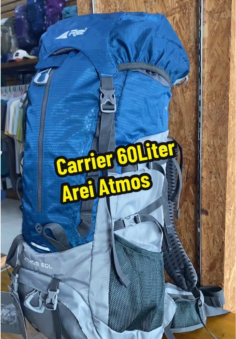 Carrier Arei Atmos 60Liter #carrierarei #tasgunung #pendakigunung #promotiktok #carrier 