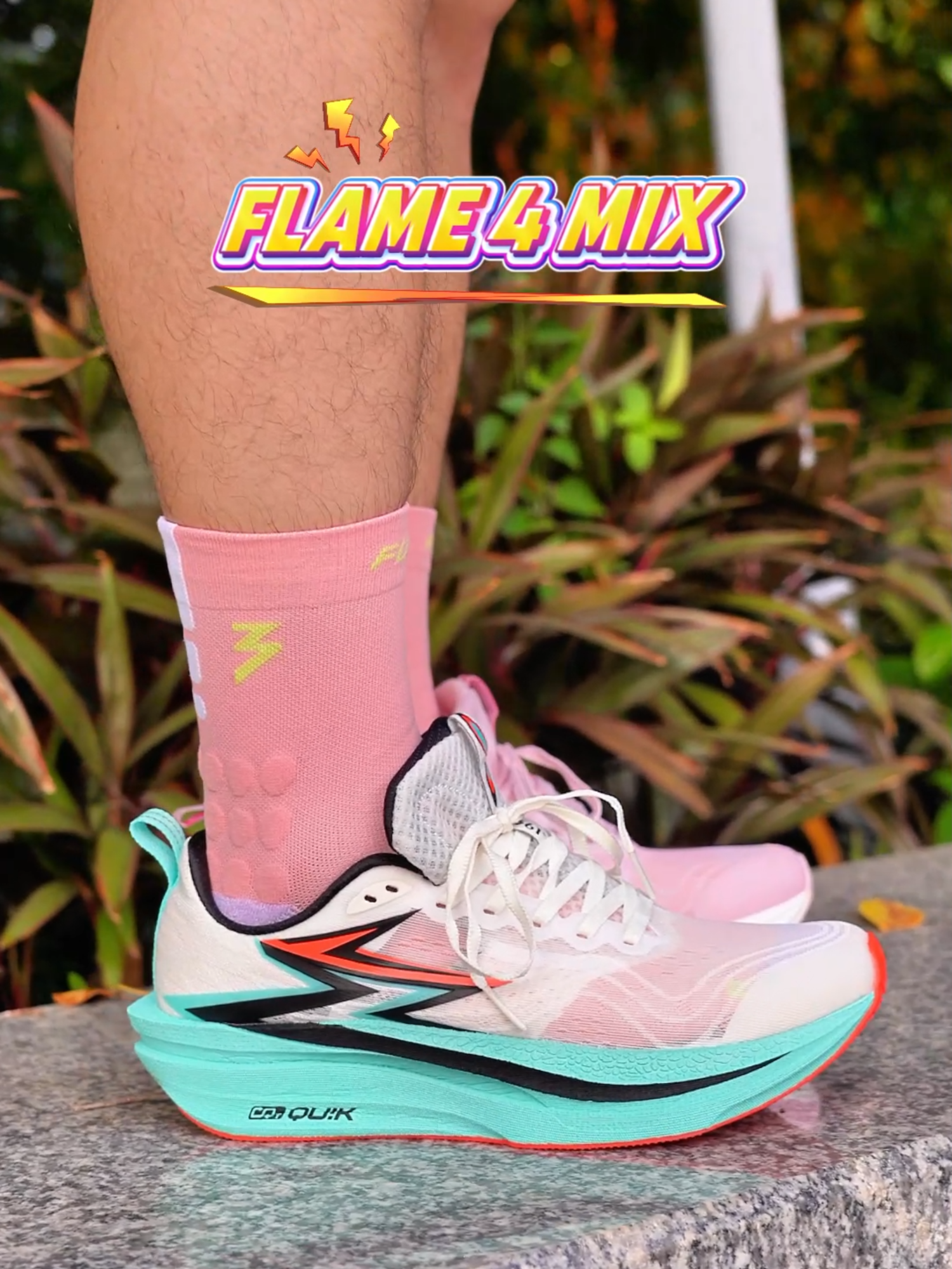 #361degrees #runningshoes #Running #training #marathontraining #flame4mix