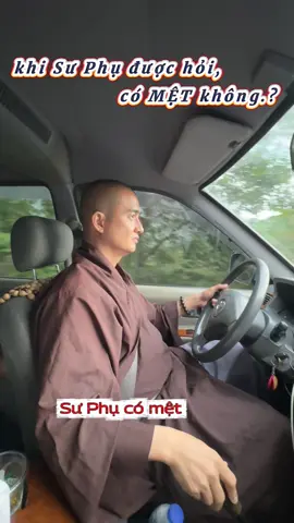 khi Sư Phụ được hỏi, có MỆT không.?#mediaduchoa #thichminhthien #xuhuong 
