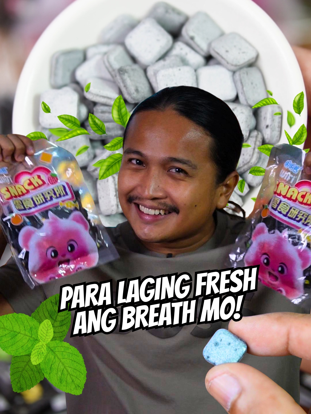 Tanggal Bad Breath sa Coconut Charcoal Mint Candy!