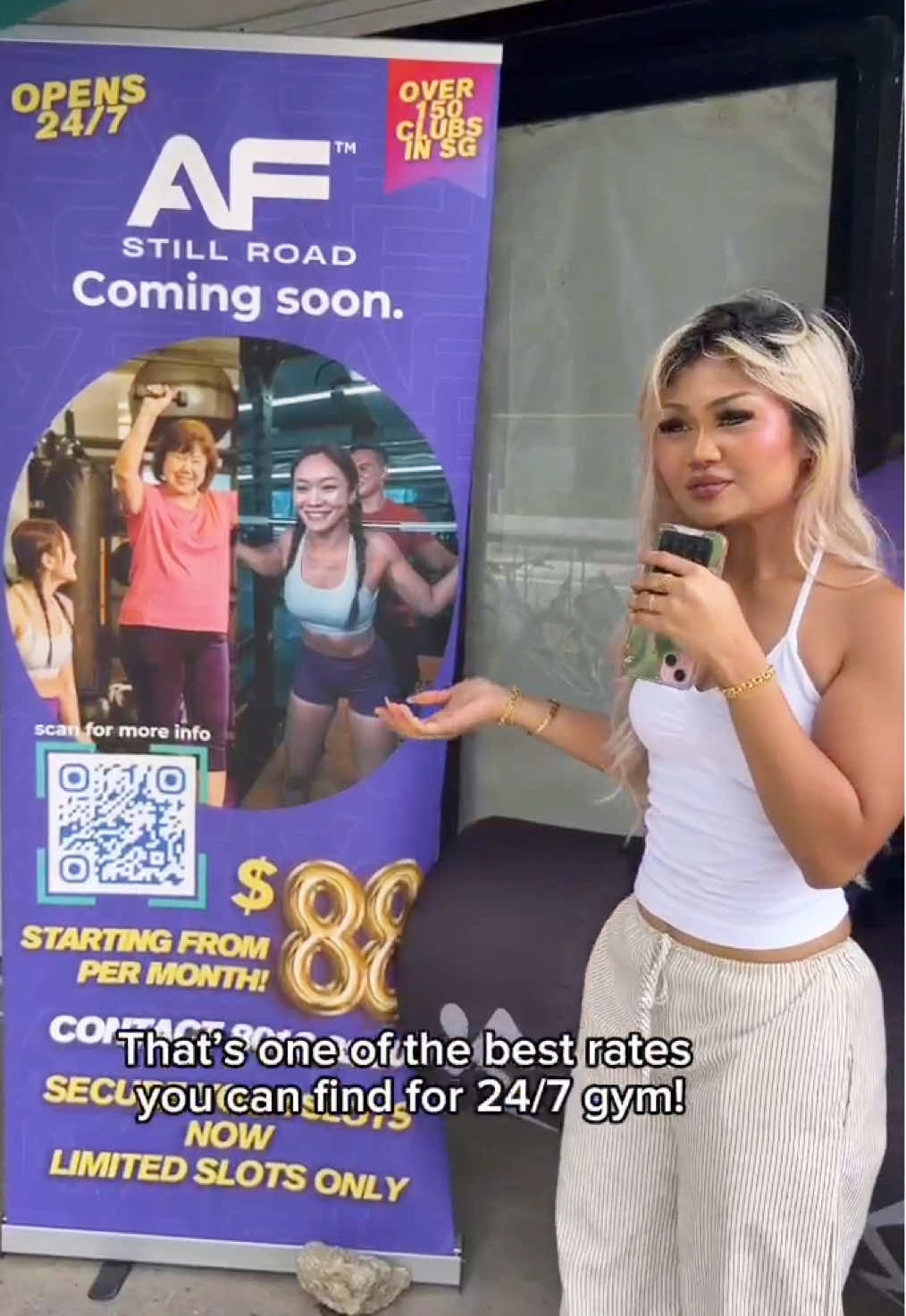 🤩 MEGA SALE! Tier 1 Pre-Sales $88! Spots are limited to first 50 don’t miss out! WhatsApp us now to lock in your Pre-Opening Promo! 📍 155 Still Road, Boon Court, S423994 🚶🚴‍♀️ 5 mins from Eunos MRT Fresh Two Storey 24/7 Gym Facing Main Road  Save Your Slot & WhatsApp 80168220 now! #anytimefitness #afsg #anytimefitnesssingapore 