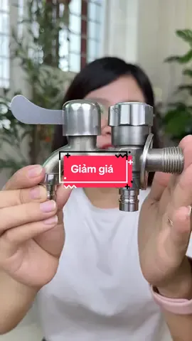 Đầu vòi nước phòng tắm 2 đầu ra, vòi nước inox 2 cổng xả độc lập #hangxinhtuoi #voiinox2dauxa  