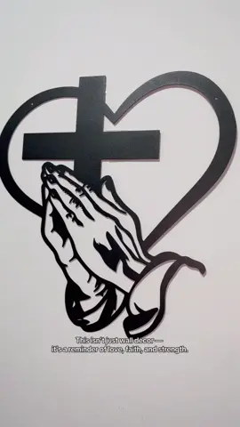 Every time you walk past this cross wall art, you feel a little calmer — like someone’s watching over you.#ChristianArt #PeacefulVibes #HomeBlessing #TikTokShopFallDealsForYou #spotlightfinds 