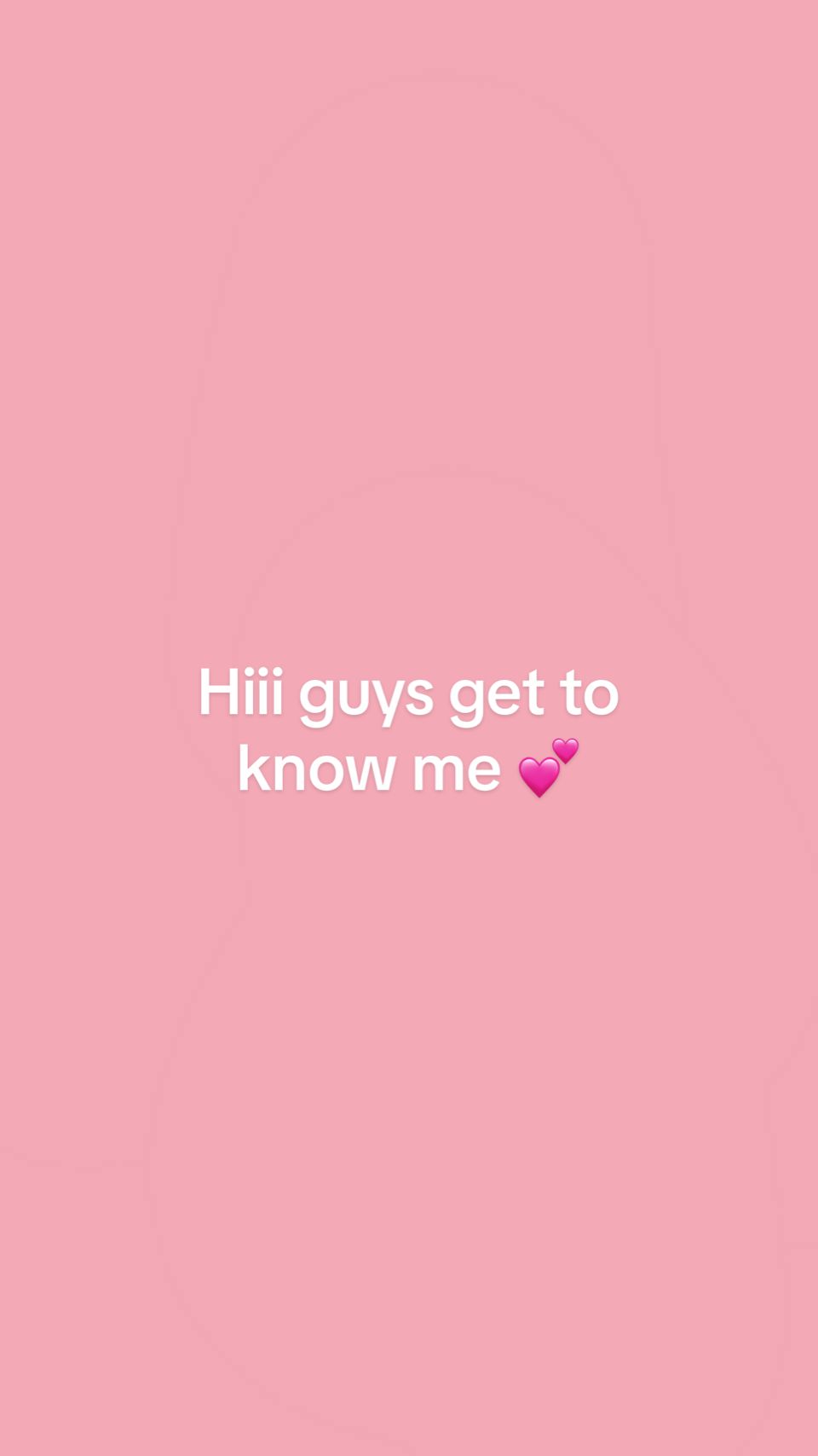 hiii guys this is a get to know me #grwm #gettoknowme #ily 