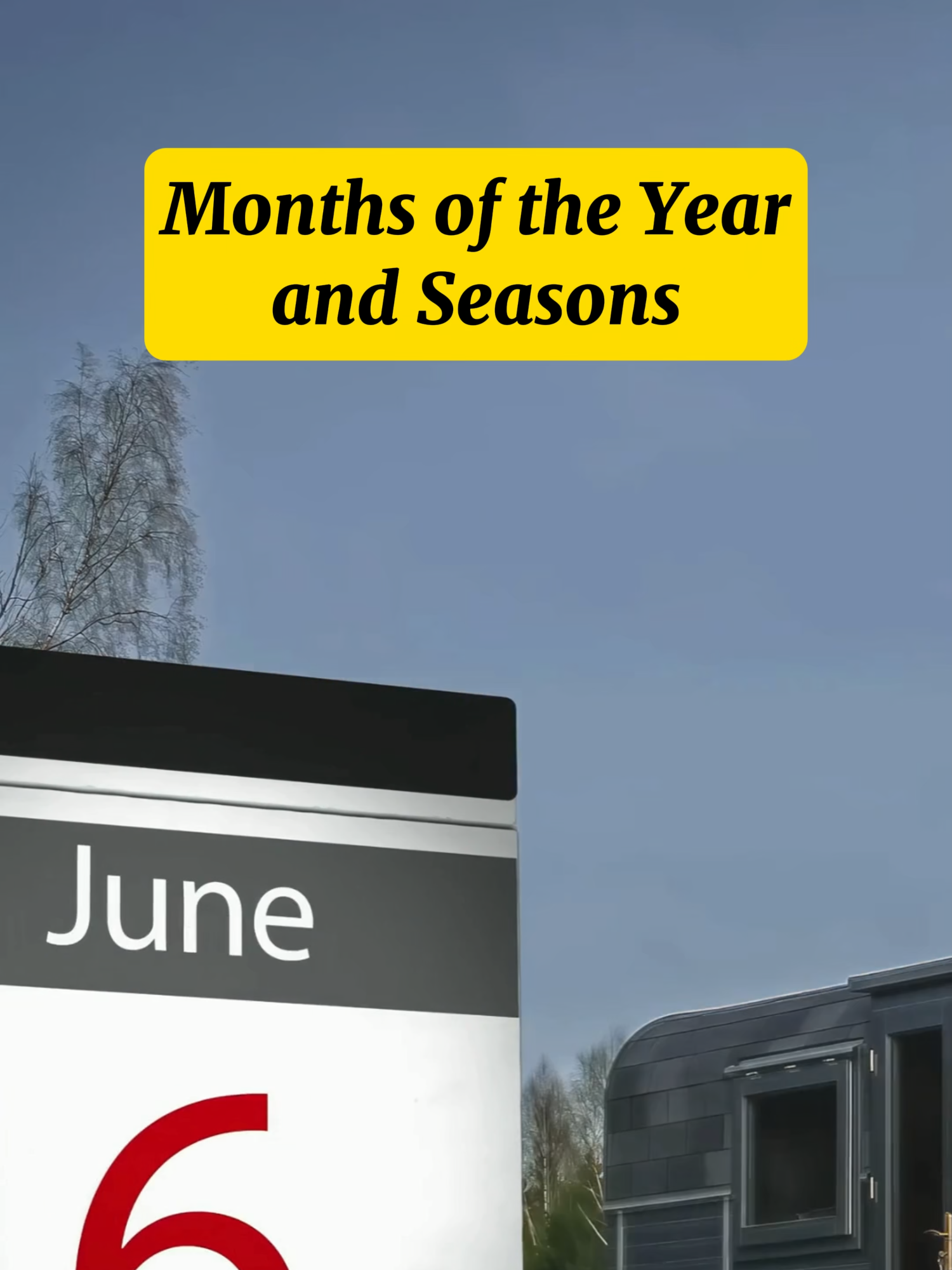 🎤 English Speaking Practice: Months and Seasons