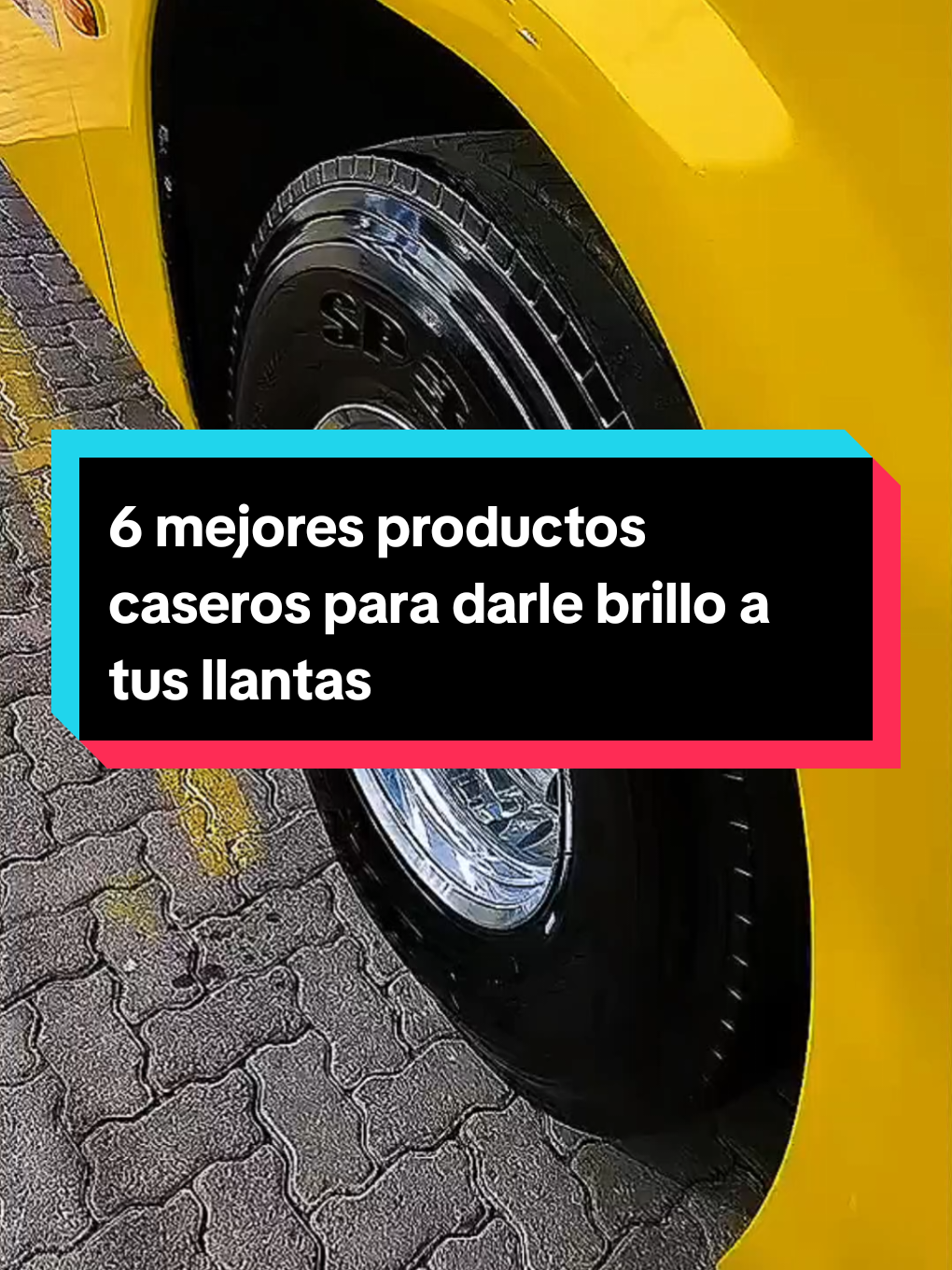 6 mejores productos caseros para darle brillo a tus llantas. . . . . . #USA #mexico #california #cars #tips 
