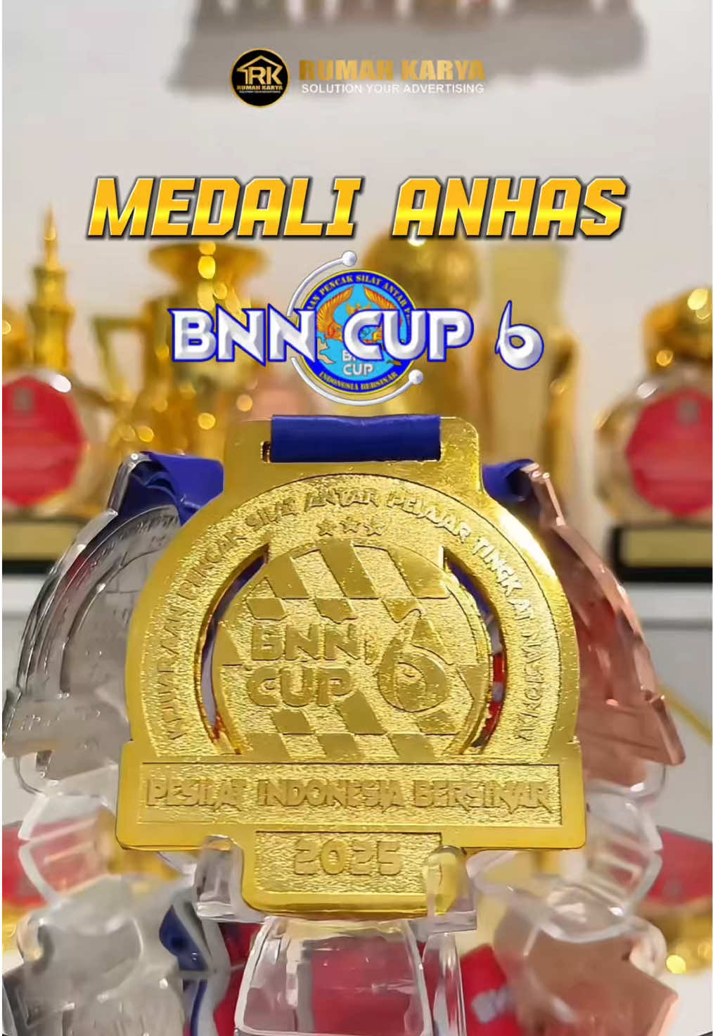 Membalas @Azza Sanggasana spil Medali apa lagi kak #bnncup6 #medalievent #kejuraanpencaksilat #rumahkaryaofficial 