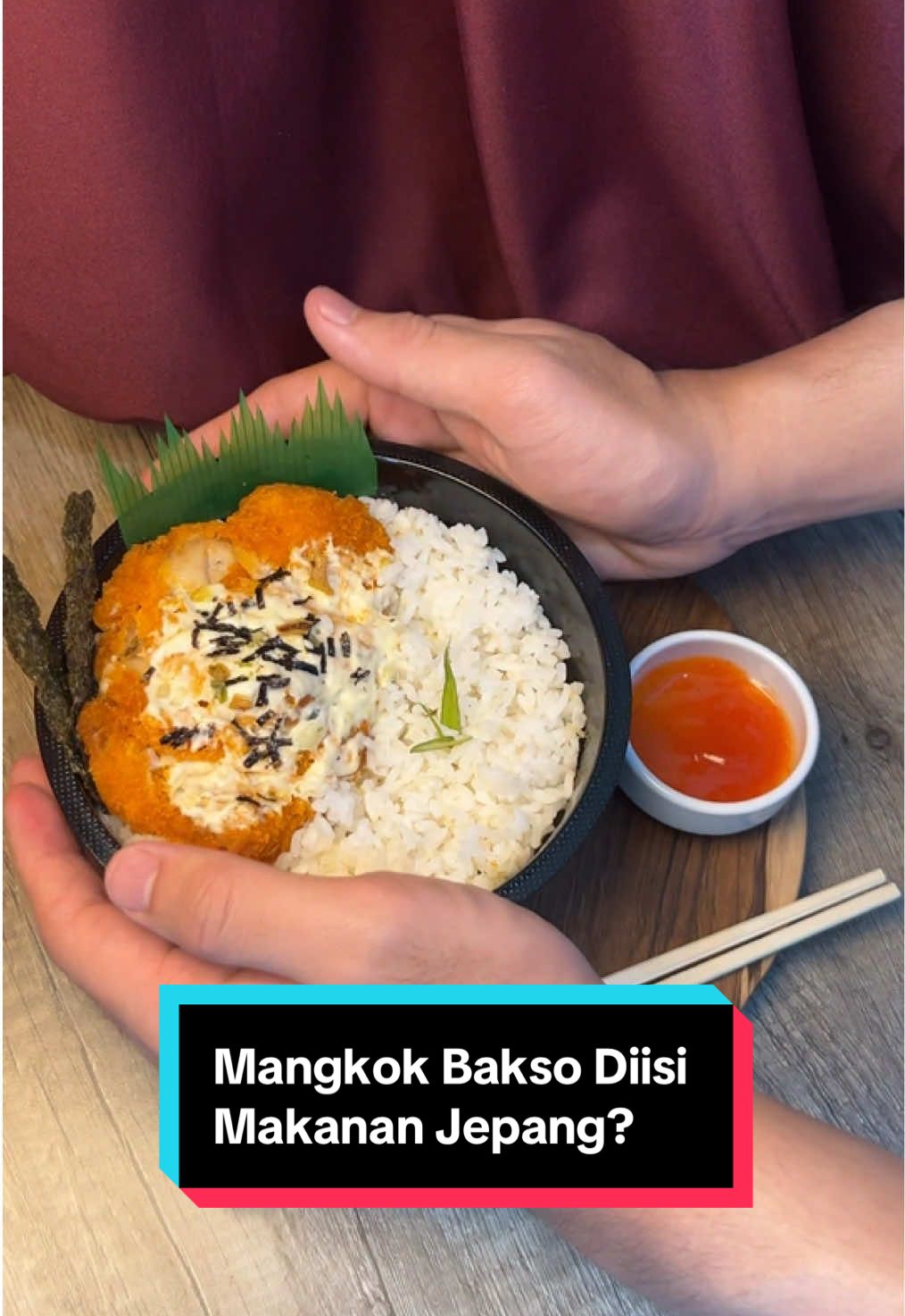 Ternyata mau diisi makanan Jepang sekalipun, tetep keliatan cantik ya di Mangkok Bakso ini? 🥰 #MangkokPlastik #MakananJepang #Technoplastika #FoodSafe #FYP
