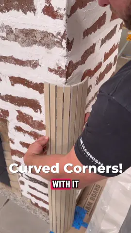 🚨We are Pivoting!🚨 We will be TILING our Fireplace AND Curving the corners! #construction #realestate #DIY #homerenovation #entrepreneur      