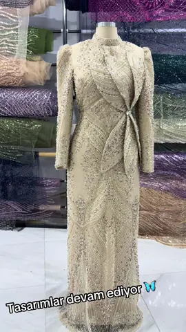 Tasarımlarımız devam ediyor 🦋 Sipariş için dm yada WhatsApp lütfen  #tasarım #abiye #model #tesettür 
