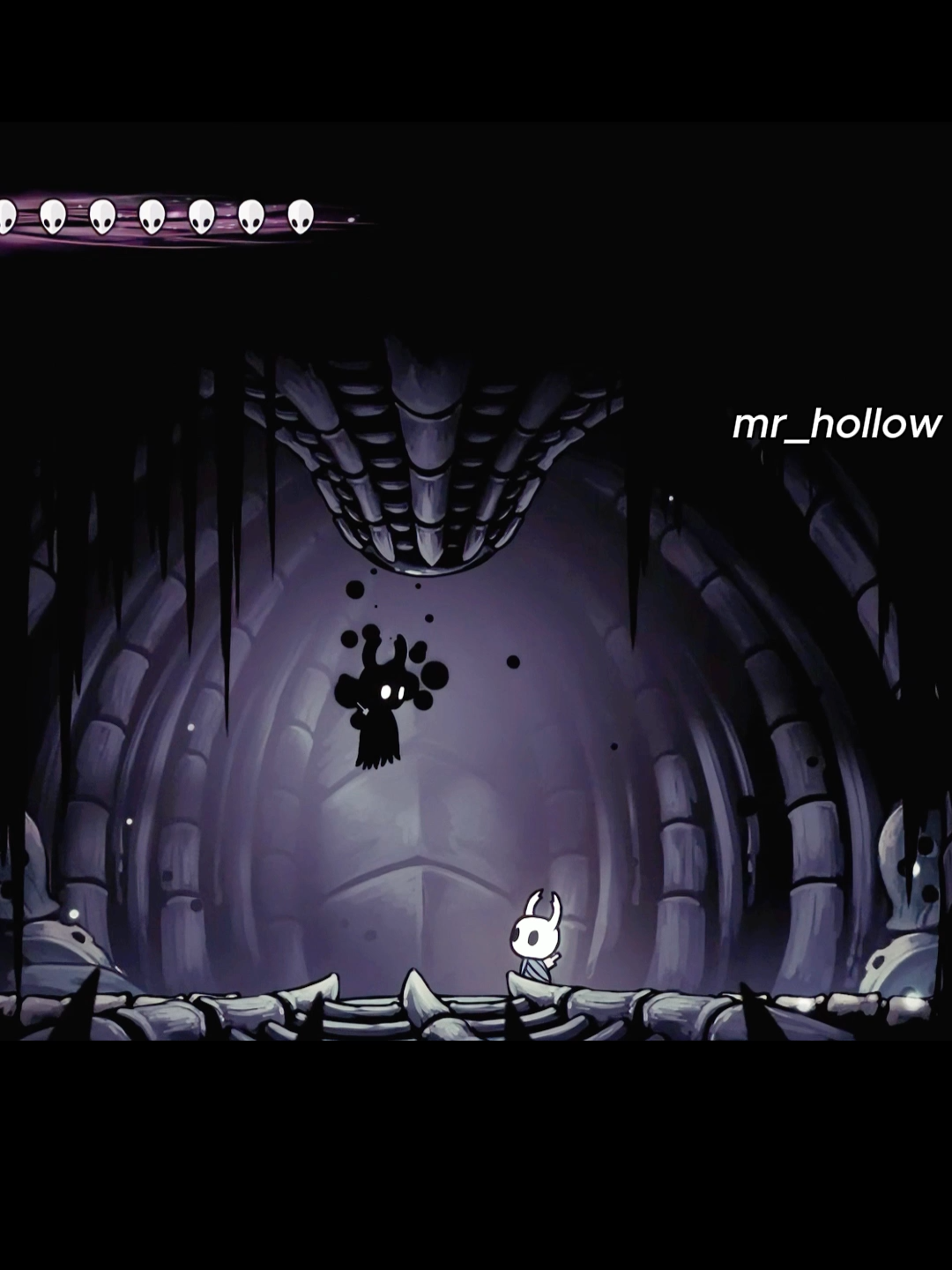El amor no siempre es justo...  #mrhollow #hollowknight #caballerito #sombra #edit #identificarse #sad