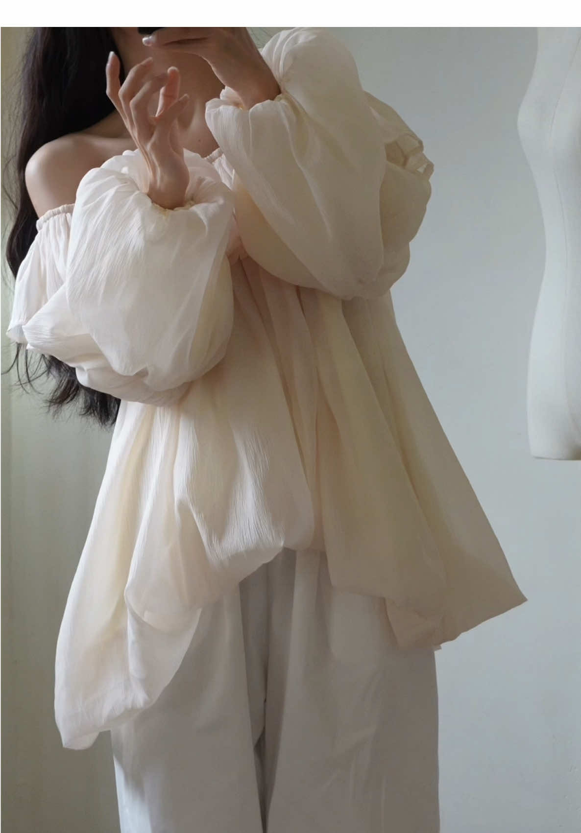 Cái gì cũng che được trừ cái chânnn nha📷🦢 #xuhuong #OOTD #koreastyle #softgirl #cottagecore 