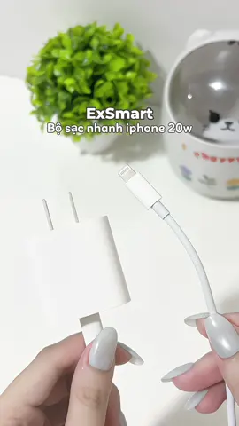 Bộ sạc nhanh iphone 20w ExSmart mà tui luôn tin dùng ⚡️ #xuhuong #sacdienthoai #sacdienthoaiiphone #exsmart #xhhhhhhhhhhhhhhhhhhhhhhhhhhhhh 