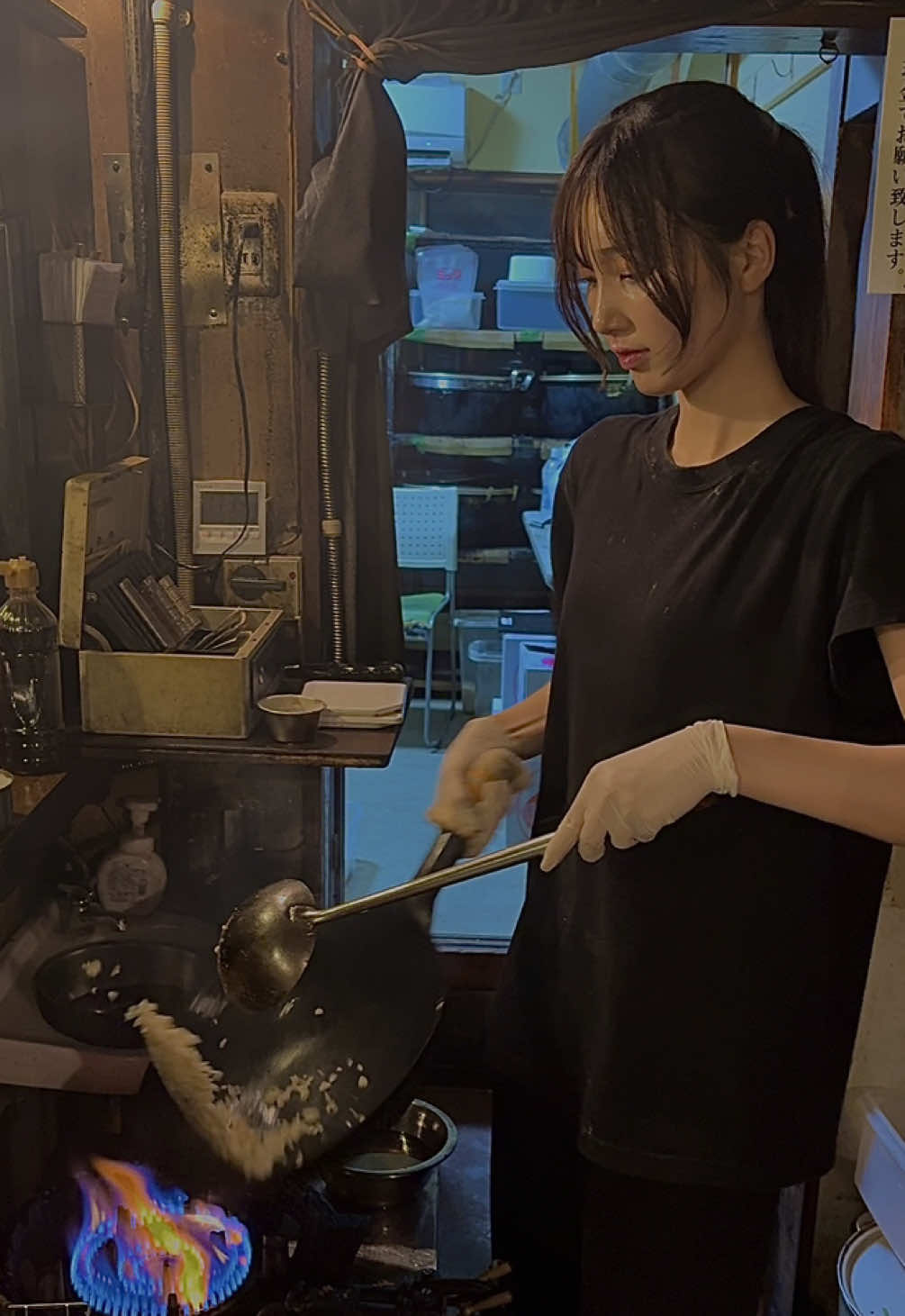 私のイチオシ《ニンチャン》🧄🎀 #岐阜ラーメン#炒飯  #japanesefood#friedrice  #日常