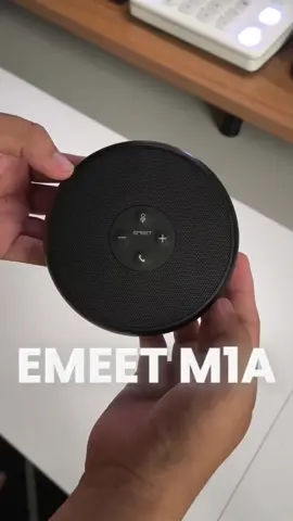 Quick Unboxing | Emeet M1A🔊 • • @emeet.philippines  • • #usbspeakerphone #emeet #emeetm1a #speaker #microphone 