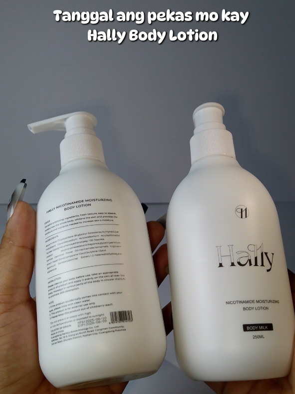 My secret to soft, smooth skin? Hally's body lotion, of course! 😉 Get yours now mga mii ✨!!!! #lotion #lotionwhitening  #hallylotion #affordable #fyp 