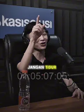 Kalo masih miskin kerja terus, jangan tidur💀. #stockwise #andryhakim 